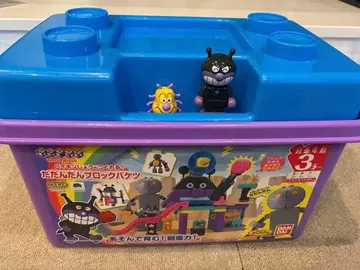 반다이 다다단 블록 바구니 호빵맨 덤 포함