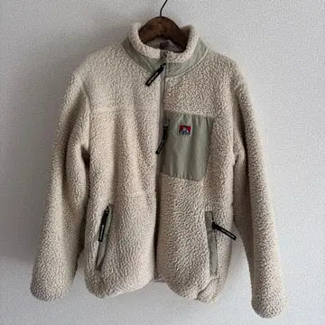 BEN DAVIS 아이보리 플리스 자켓 M