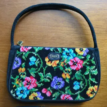 3 새상품급 [ FEILER 꽃무늬 핸드백 ]