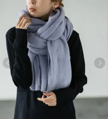 Noble 퍼 니트 스톨