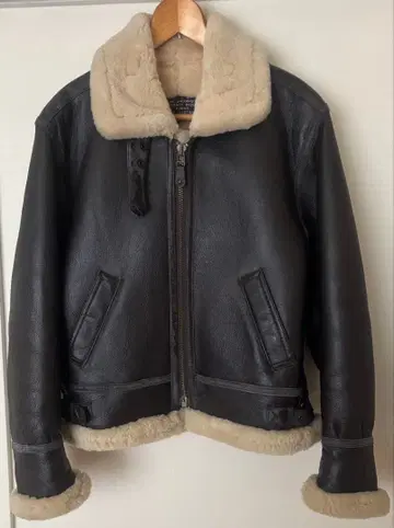 B-3 리얼 무스탕 플라이트 자켓