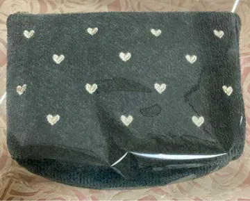 러브리 하트 보트형 파우치 M