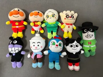 호빵맨 봉제 인형 프리치이 콩 멜론빵나 크림팬더