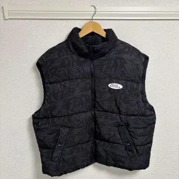 NOAH x H&M 블랙 다운 베스트