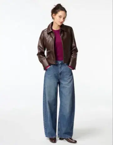 UNIQLO 배기 커브 팬츠