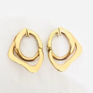 새상품급 ete 허그 귀찌 더블 라인 핑크 골드 sv925