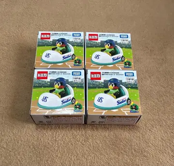 토미카 프로야구 콜라보 스왈로스 츠바쿠로 2025년 모델 4개 세트