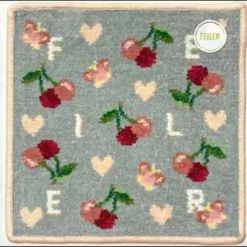 완판템 키프 스마일링 체리 페이러 팔로워 한정판 손수건