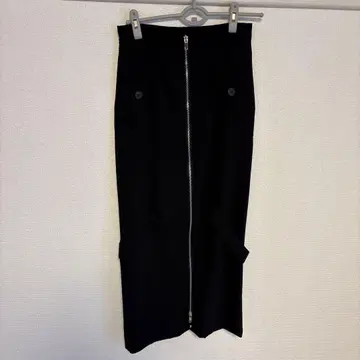 블랙 타이트 스커트 S 사이즈 지퍼 포함