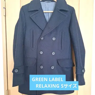 GREEN LABEL RELAXING 피 코트 S 사이즈
