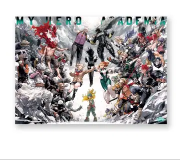 나의 히어로 아카데미아 원화전 B2 포스터 키 비주얼