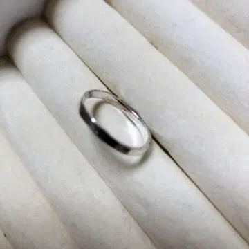 익명 배송 특가 핸드메이드 1점 나뭇결 금풍 망치 자국 반지 10호