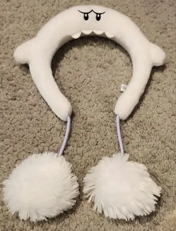 유니버셜 테레사 머리띠 USJ 화이트 복슬복슬