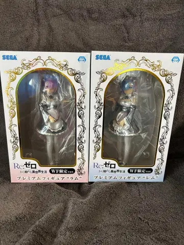 리제로 WF2017 겨울 한정 피규어 세트