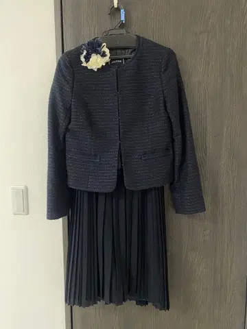 졸업.입학 anyFAM 네이비 자켓 원피스 세트