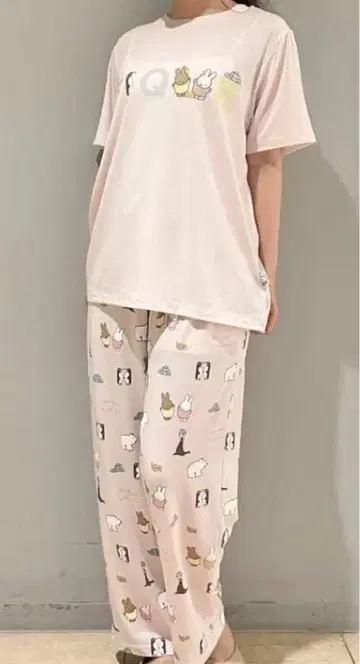 젤라또피케 미피 룸웨어 세트 핑크 새상품