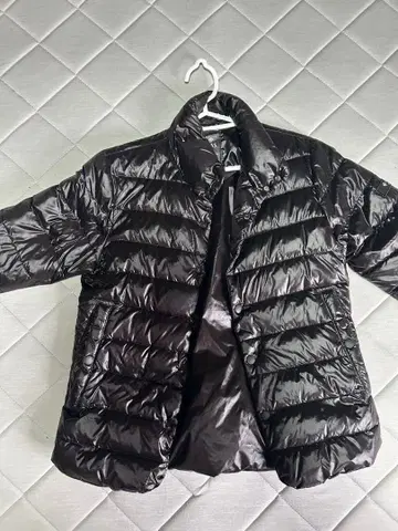 블랙 다운 자켓