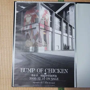 BUMP OF CHICKEN 카르마 supernova 포스터