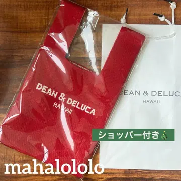 신상 미개봉 새상품 딘앤델루카 니트 백 홀리데이 한정판 하와이