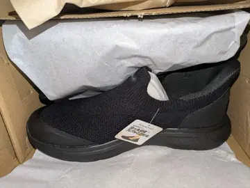 새상품 폭스센스 남성용 27.5cm 3E 블랙 스니커즈 워킹화