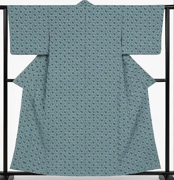 코몬 청록색 계열 올 패턴 기장 152 화장 62.5 소매 길이 44