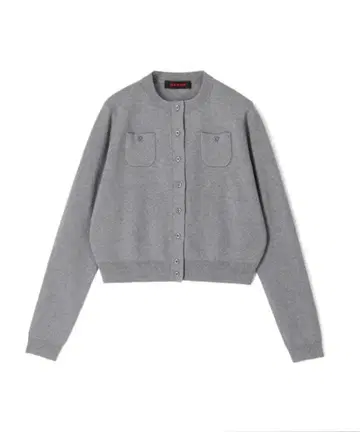 CABaN 코튼 캐시미어 크루넥 가디건 S