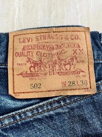 Levi's 502XX 90s 복각 적귀 일본제 W28