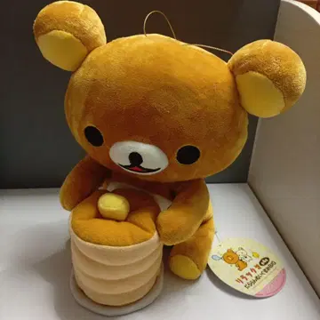 리락쿠마 나른 봉제 인형 핫케이크