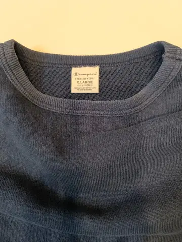 귀 쭈리 챔피온 리버스 위브 맨투맨 XL 네이비