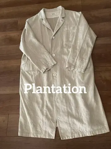 플랜테이션 B IZ E N 트윌 롱 코트