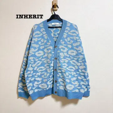 새상품급 INHERIT JQD LEOPARD CARDIGAN