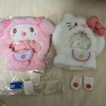 헬로키티 키티 마이멜로디 봉제 인형 코스튬 옷