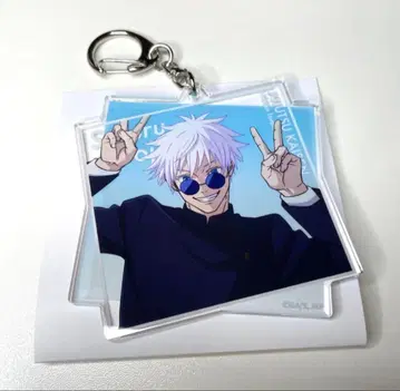 애니메이션 주술회전전 고죠 사토루 아크릴 키링 회옥 편옥