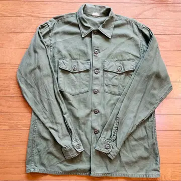 70s OG-107 셔츠 16 1/2 밀리터리 셔츠