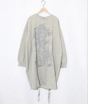 이즈스칼라 553246: 트리하우스 패턴 쭈리 x 밑단 드로스트 원피스