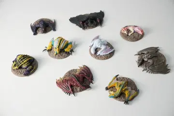 몬스터 헌터 포획대 1과 2 [ 9체 ]