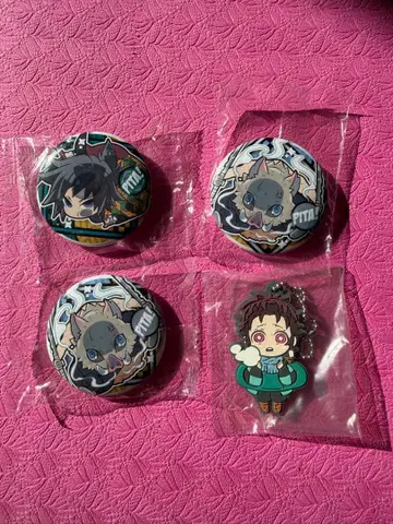 귀멸의 칼날 캔뱃지 등