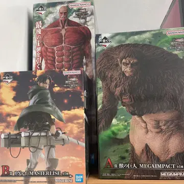 진격의 거인 피규어 세트 제일복권