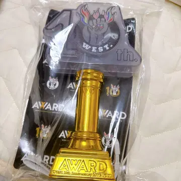 WEST. 10주년 응원봉