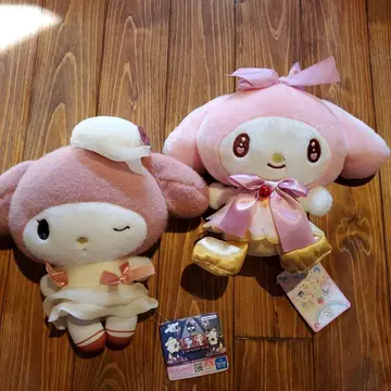 마이멜로디 봉제 인형 세트 미사용 새상품