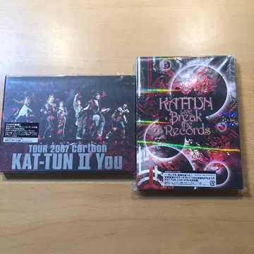 KAT-TUN LIVE DVD 2장 세트
