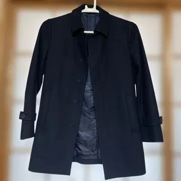 Calvin Klein 남성용 캐시미어 혼방 스텐카라 코트