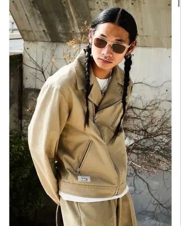 Schott x Dickies FADE DOUBLE RIDERS