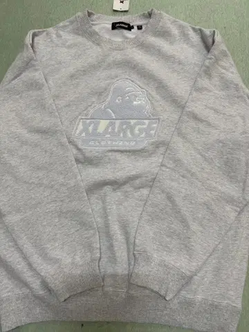 XLARGE ASH 크루넥 맨투맨 L