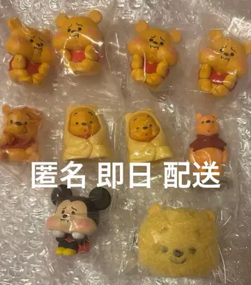 디즈니 푸우 미키 가챠가챠 캡슐 토이