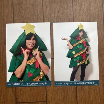 야나기타 유키 MATSURI 크리스마스 의상 브로마이드 세트