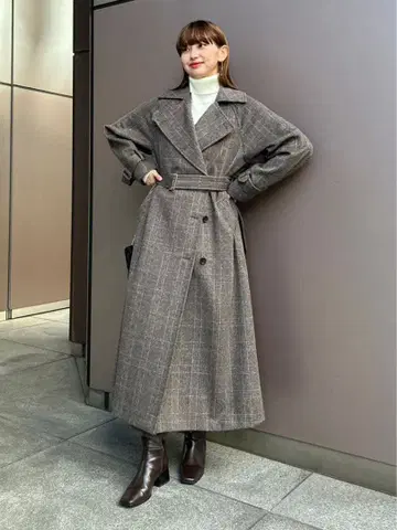 아뉴앙스 울 트렌치코트