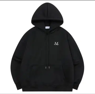 Mucent 시그니처 베이직 로고 후드티 셔츠