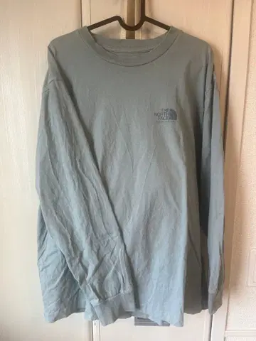 THE NORTH FACE 긴팔 티셔츠 스카이블루