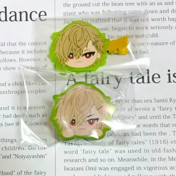 18TRIP 에이트리 미니콜레 양면 아크릴 클립 앞머리 클립 시오